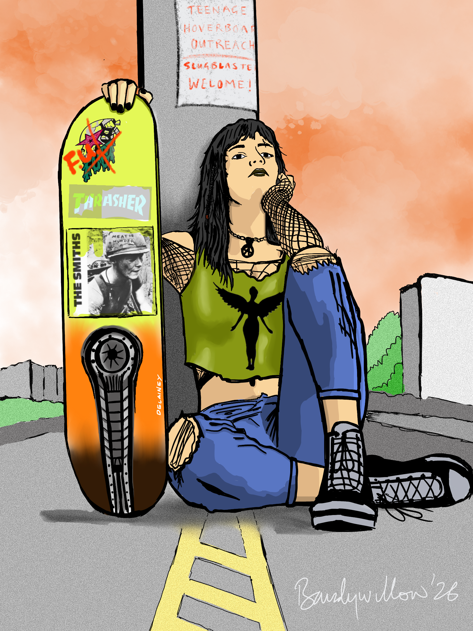 Posted media