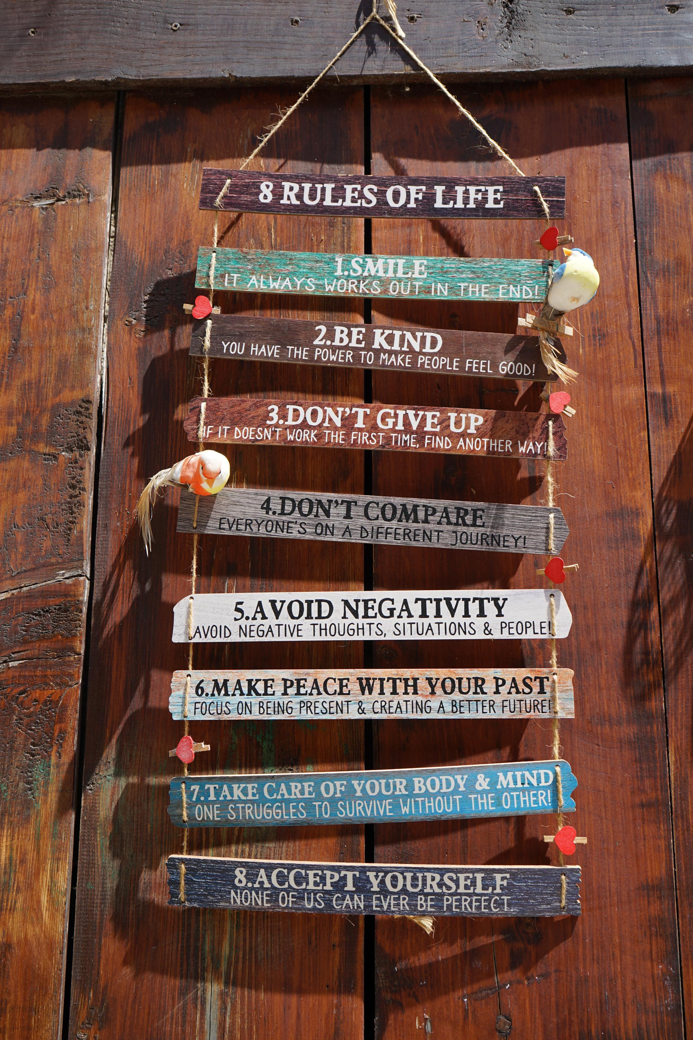 The 8 Rules of Life 🫂