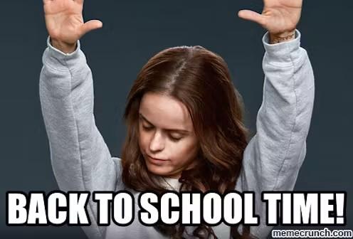 Back to school meme